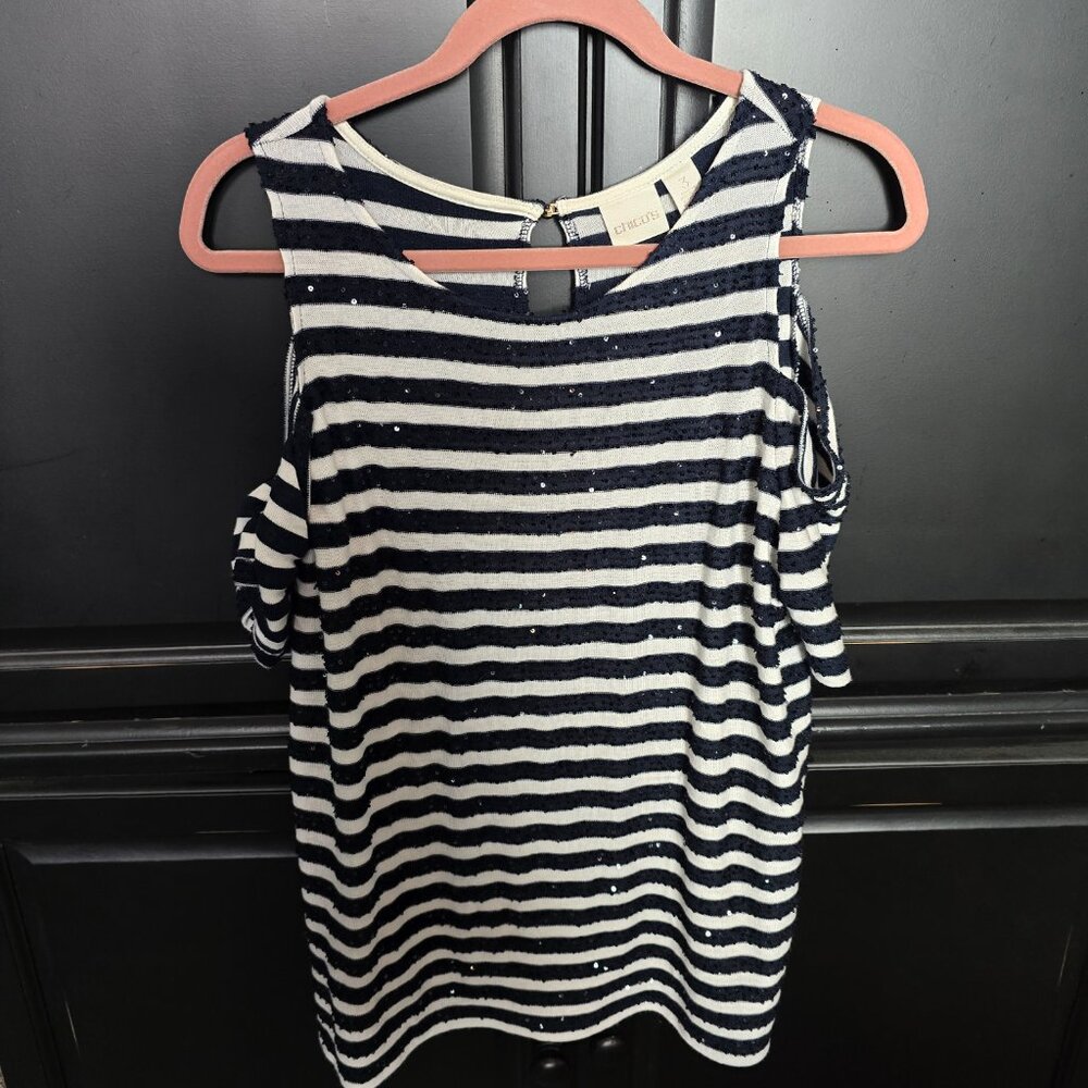 Chico's cold shoulder top